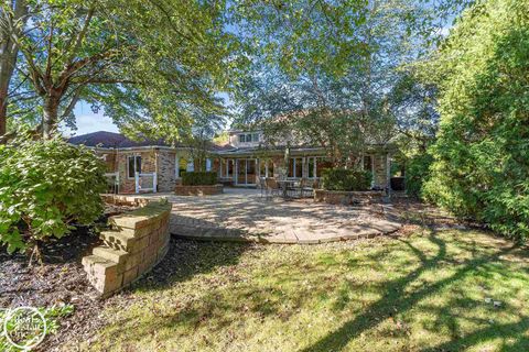 A home in Grosse Pointe Shores