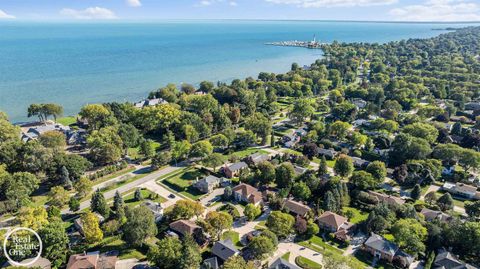 A home in Grosse Pointe Shores