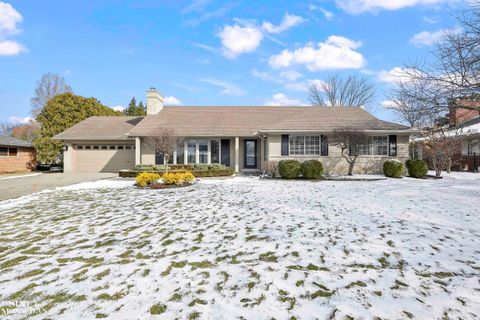 A home in Grosse Pointe Shores