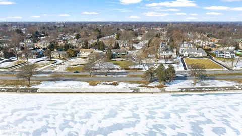 A home in Grosse Pointe Shores