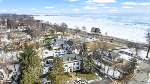 A home in Grosse Pointe Shores