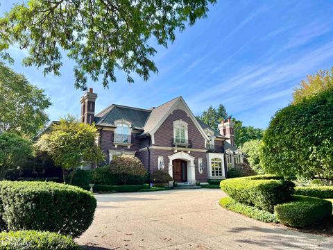 A home in Grosse Pointe Shores