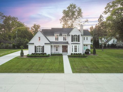 A home in Grosse Pointe Shores