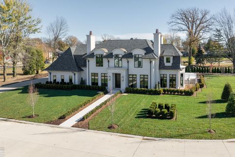 A home in Grosse Pointe Shores