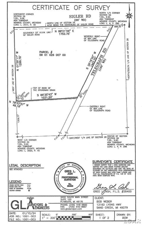 2268 E Sigler Road Carleton MI 48117