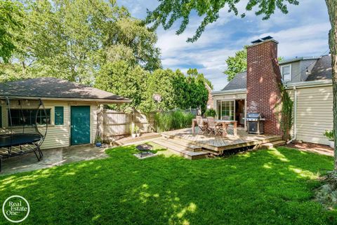 A home in Grosse Pointe Woods