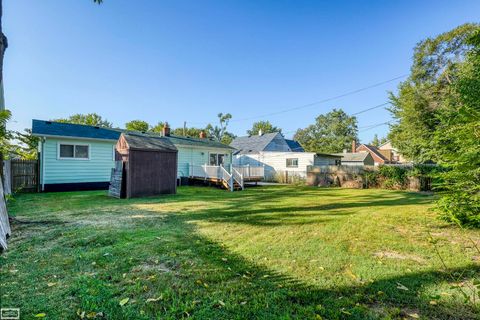 A home in Hazel Park