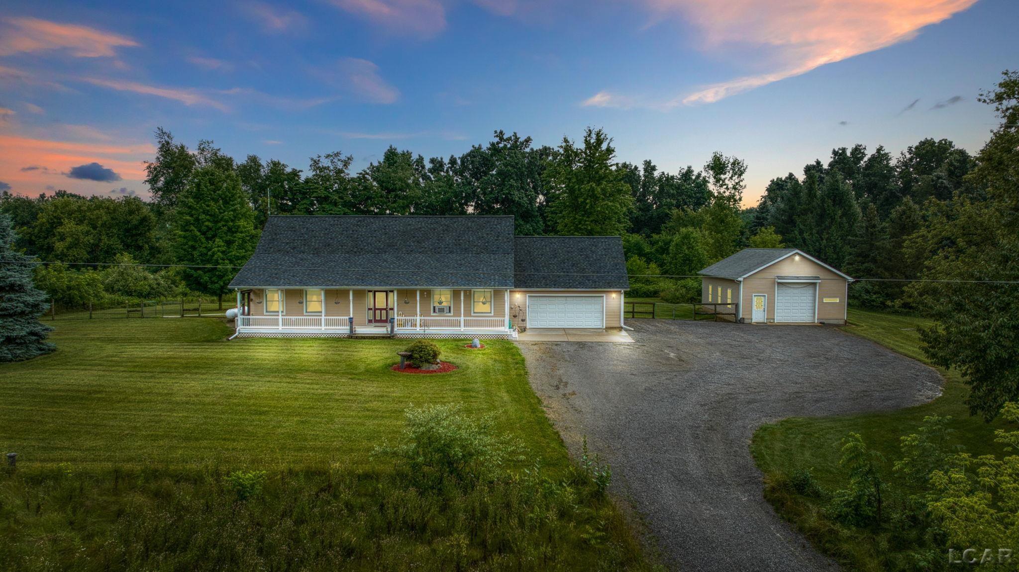 Previously sold home at 7445 Crego Road in Brooklyn, Michigan