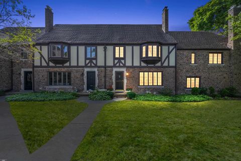 A home in Grosse Pointe