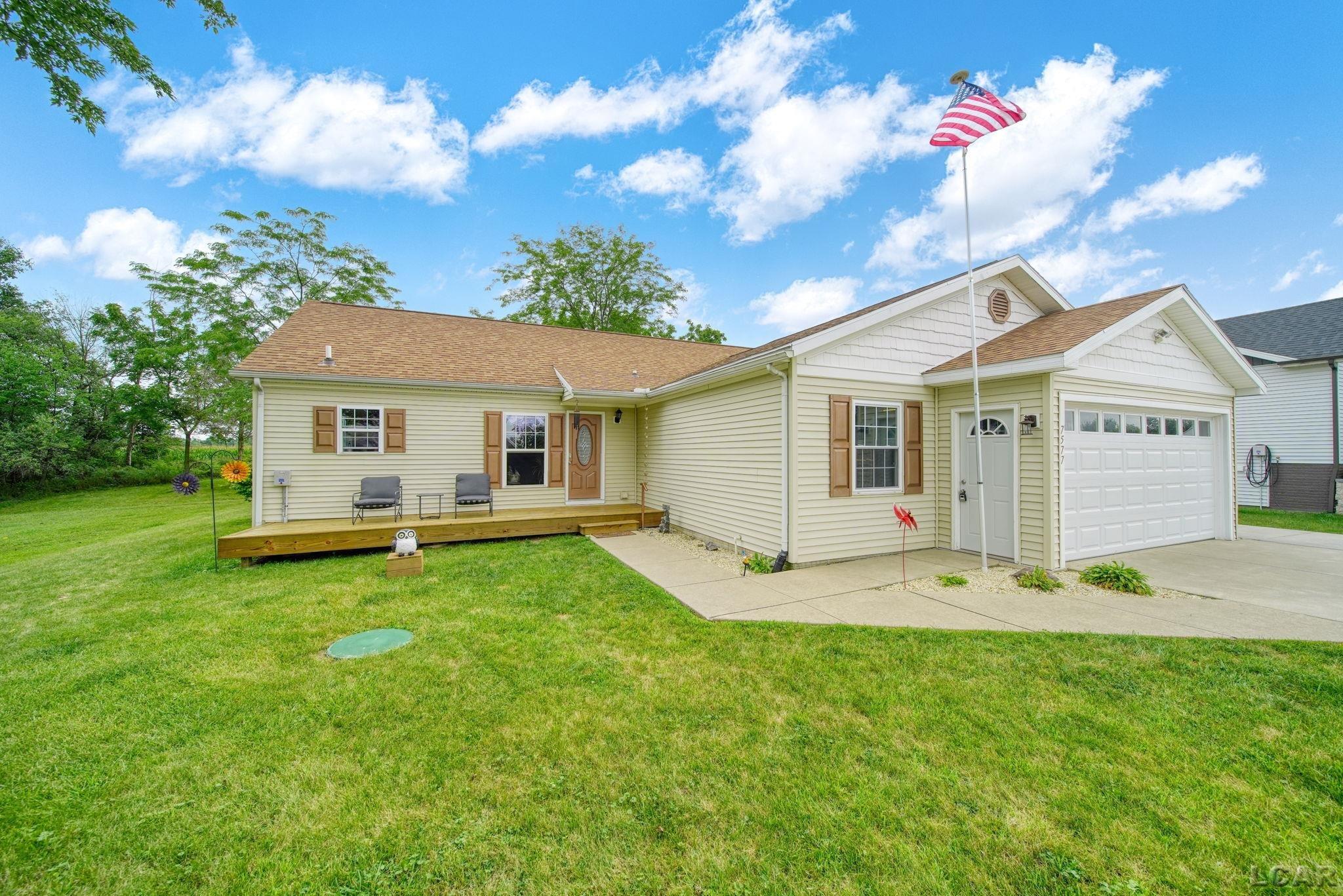 Previously sold home at 7577 Sherlock Drive in Onsted, Michigan