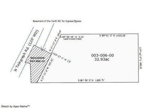 0 Telegraph Newport MI 48166