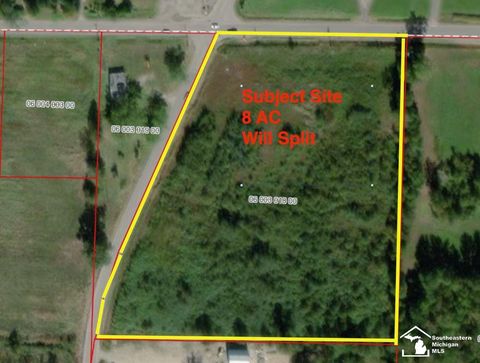 0 Oakville Waltz Road New Boston MI 48164