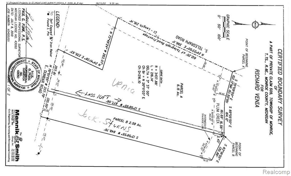 S Telegraph Rd / Dunbar Rd