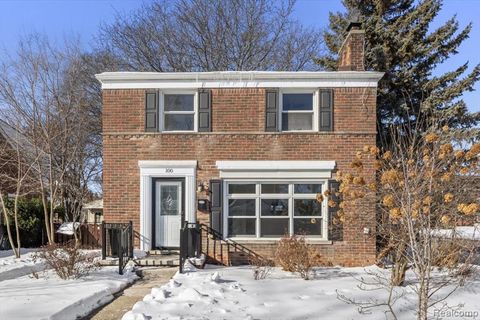 Photo of 100 Meridan Street, Dearborn, MI 48124 (MLS # 60968503)