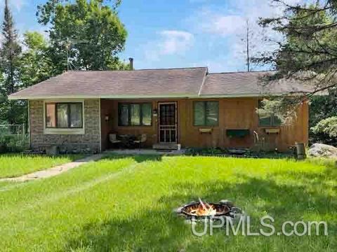 Photo of 295 Wilderness Way, Crystal Falls, MI 49920 (MLS # 50208583)