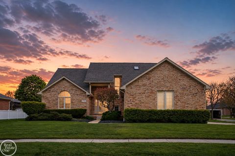 Photo of 17385 Hillcrest Drive, Macomb, MI 48044 (MLS # 50207647)