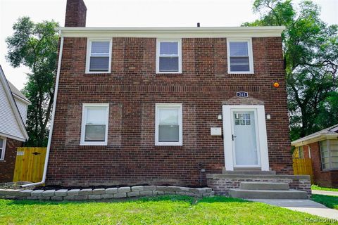 Photo of 243 Newport Street, Detroit, MI 48215 (MLS # 60968464)