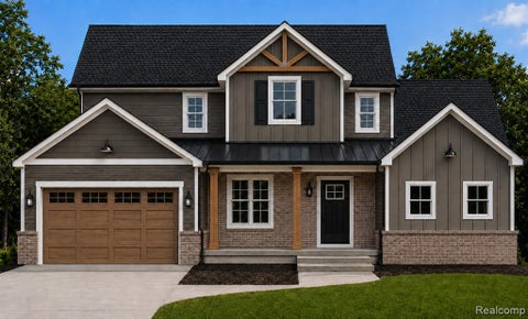 Photo of 562 ROUND ROCK Drive, Howell, MI 48843 (MLS # 61028354)