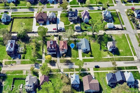 Photo of 544 Marston Street, Detroit, MI 48202 (MLS # 60981487)
