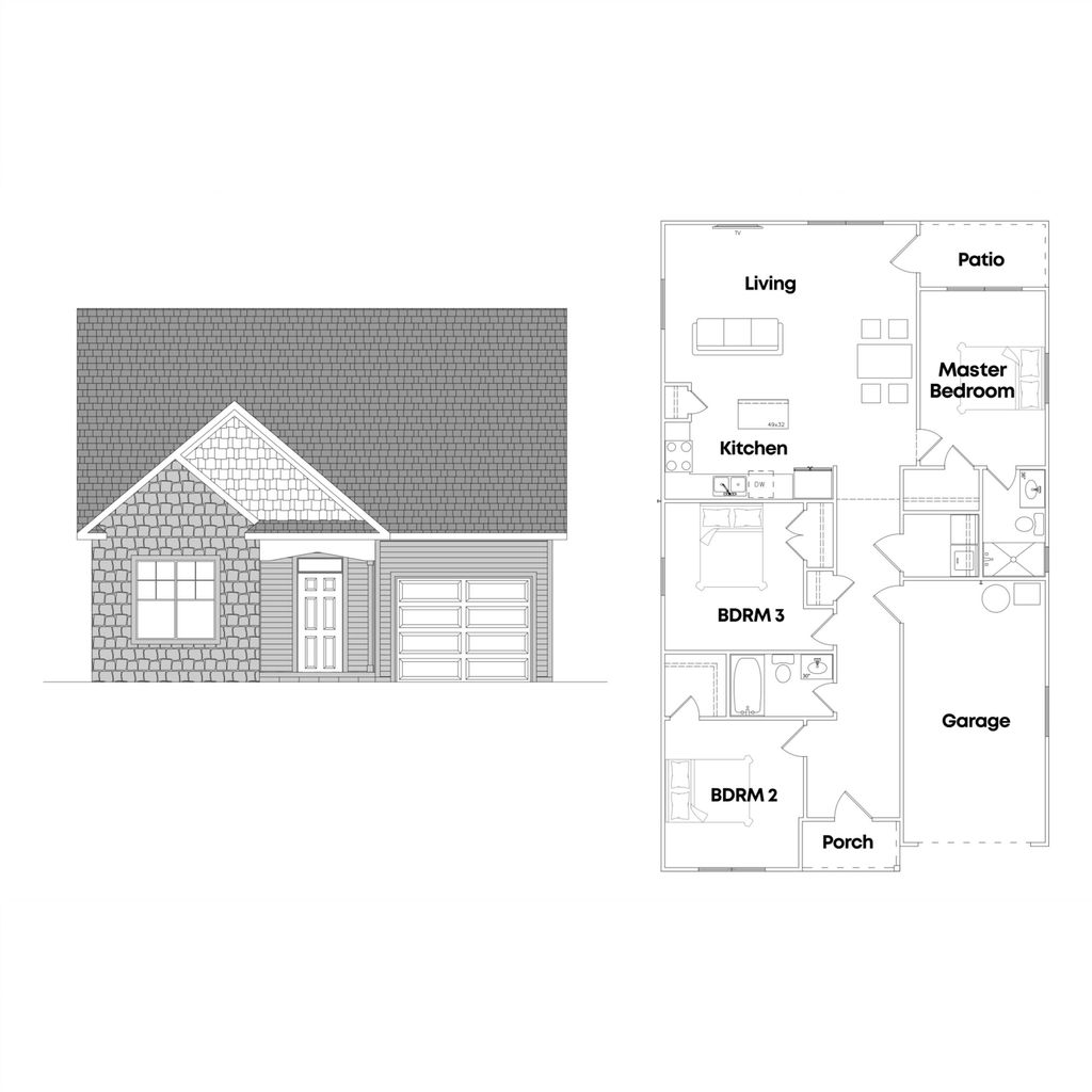 Photo of 7903 S Westmead Drive, Newberry, IN 47449 (MLS # 202607490)