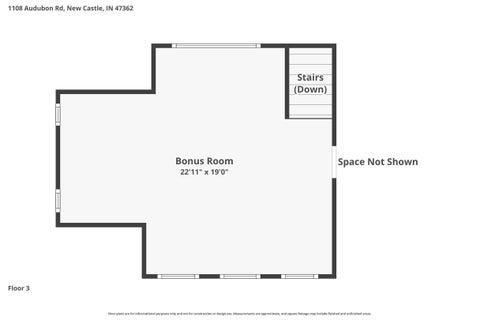 Tiny photo for 1108 Audubon Road, New Castle, IN 47362 (MLS # 202629770)