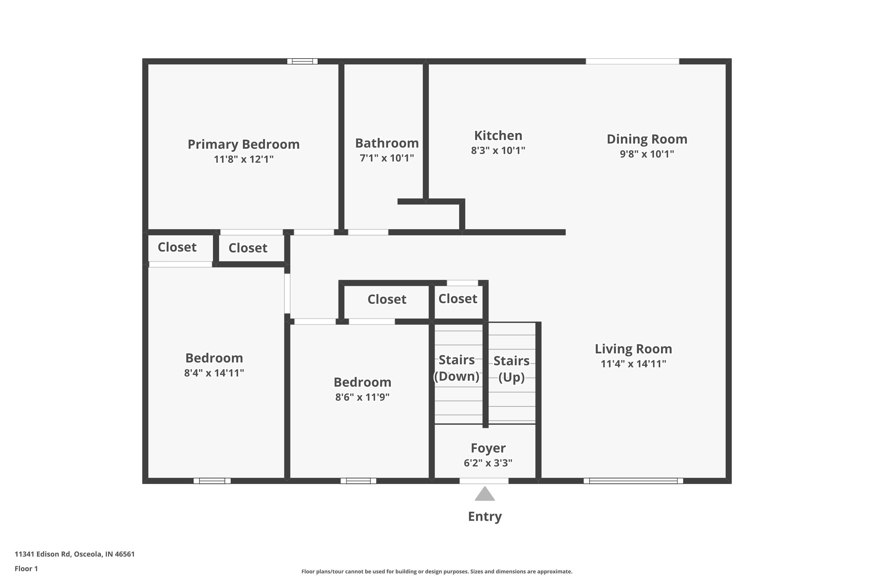 Osceola, Indiana 46561, United States, 4 Bedrooms Bedrooms, ,2 BathroomsBathrooms,Residential,Active,235438