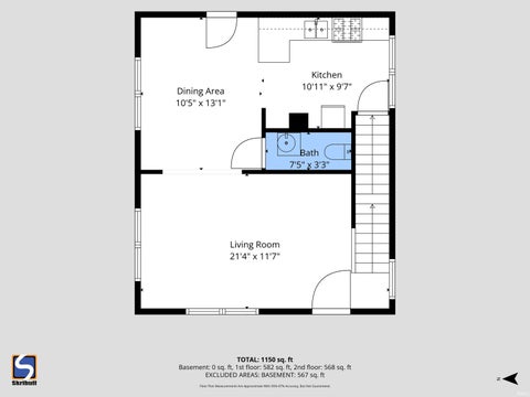 Tiny photo for 1022 Diamond Avenue, South Bend, IN 46628 (MLS # 202636877)