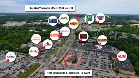 Tiny photo for 4711 E National Road, Richmond, IN 47374 (MLS # 202623364)