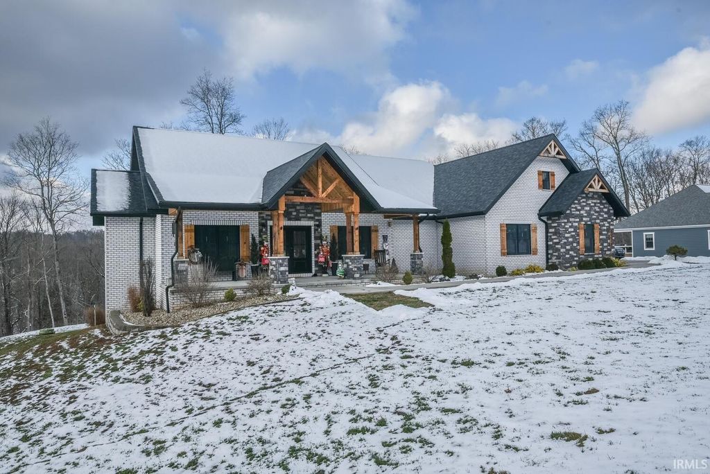 Photo of 9218 S Foggy Ridge Lane, Bloomington, IN 47401 (MLS # 202549045)