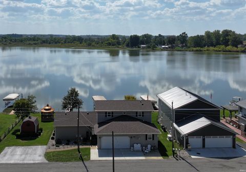 Tiny photo for 11295 W Lakeshore Drive, Kewanna, IN 46939 (MLS # 202539664)