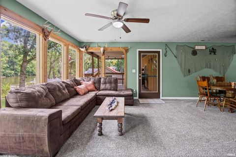 Tiny photo for 11344 W Horseshoe Bend Road, Brookston, IN 47923 (MLS # 202625306)