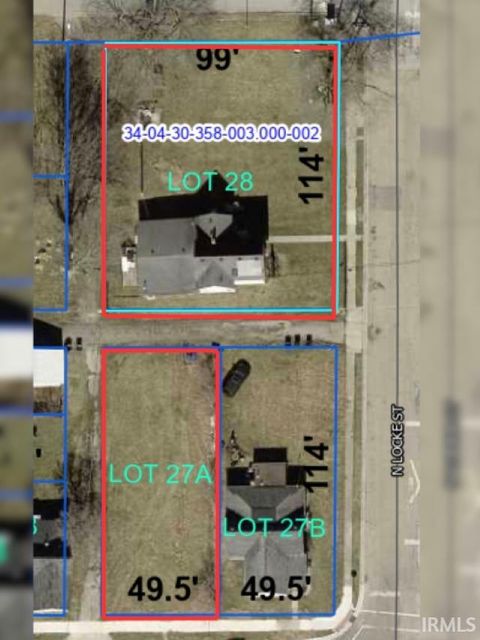 Tiny photo for 711 N Locke Street, Kokomo, IN 46901 (MLS # 202548583)