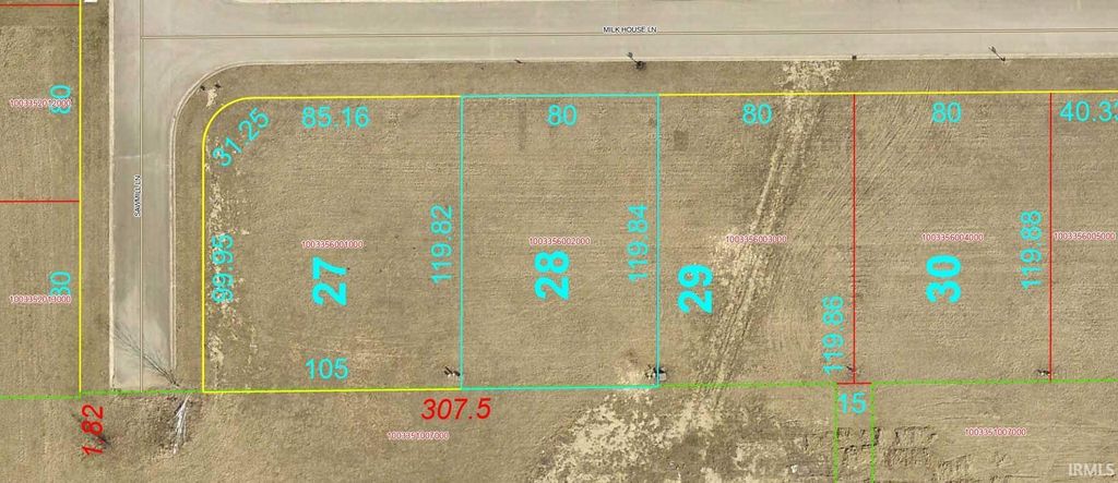 Photo of Lot 27 &amp; 28 Milk House Lane, Muncie, IN 47304 (MLS # 202600039)