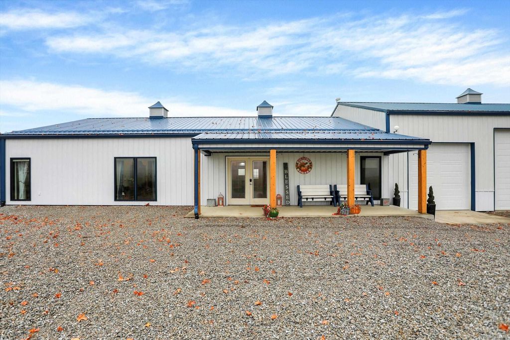 Photo of 8257 S Country Road 1075, Charlottesville, IN 46117 (MLS # 202546908)