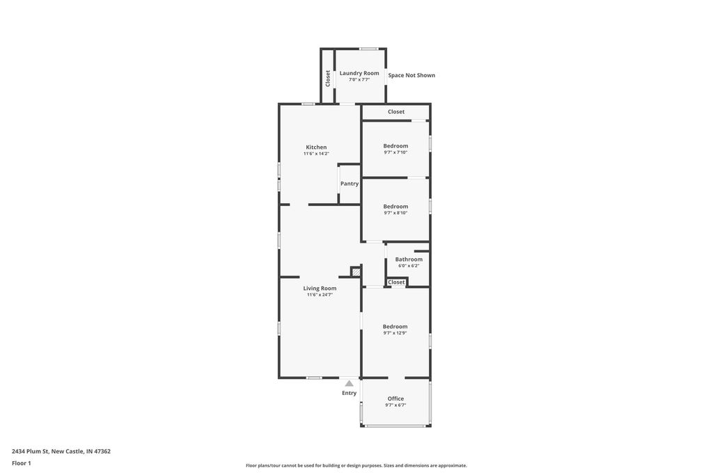 Photo of 2434 Plum Street, New Castle, IN 47362 (MLS # 202544190)