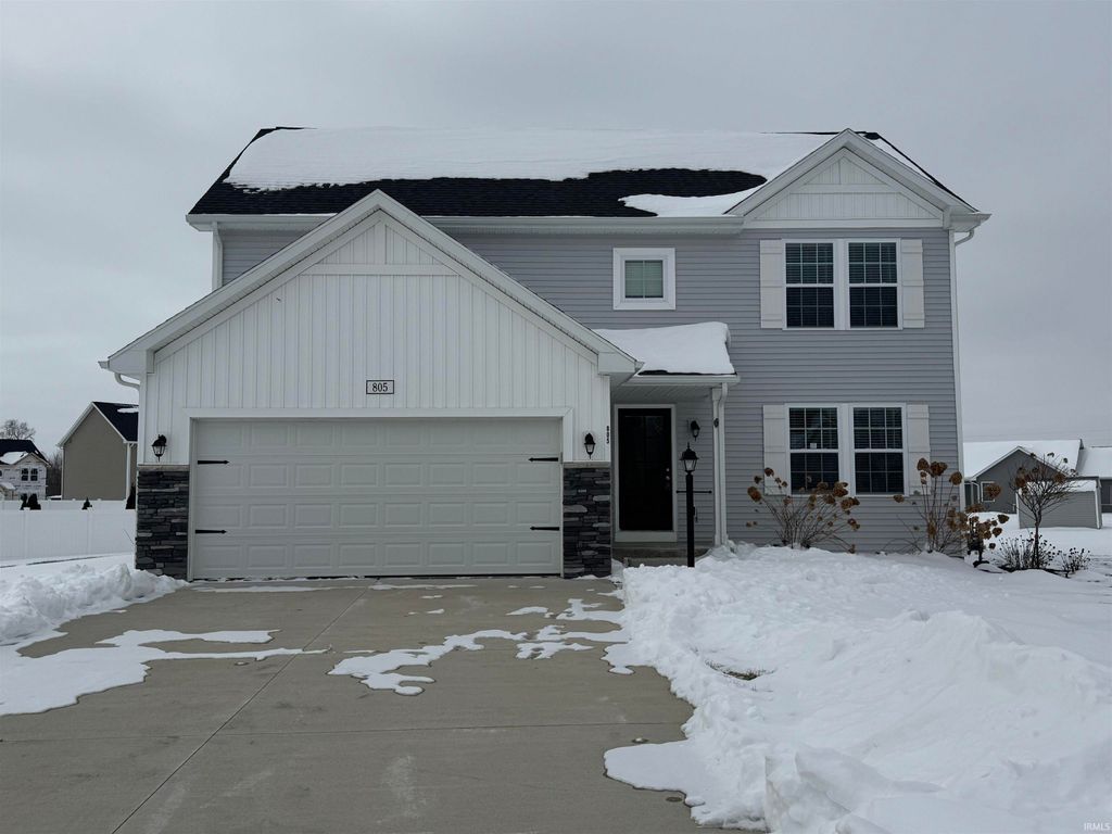 Photo of 805 N Breezewood Drive, Lakeville, IN 46536 (MLS # 202603538)