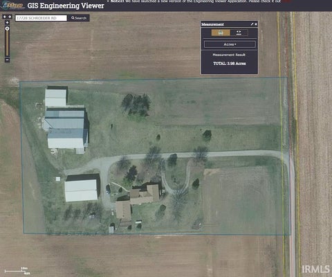 Tiny photo for 17728 Schroeder Road, Decatur, IN 46733 (MLS # 202643569)