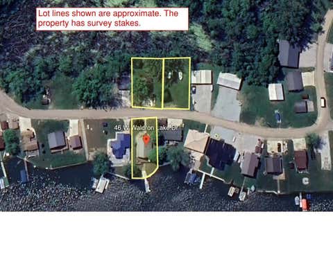 Tiny photo for 46 W Waldron Lake Drive, Wawaka, IN 46794 (MLS # 202601155)