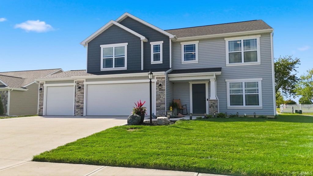 Photo of 3440 Fawn Creek Boulevard, Waterloo, IN 46793 (MLS # 202617696)
