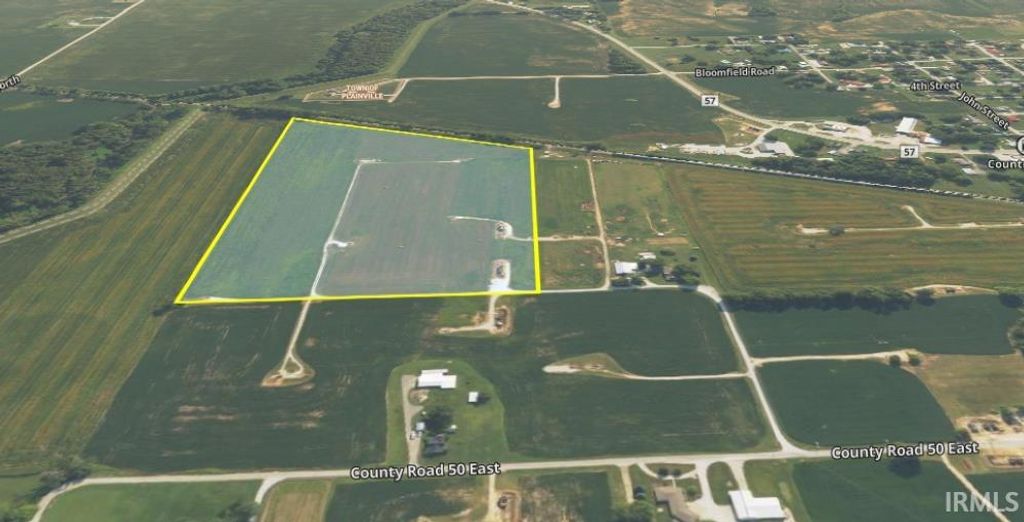 Photo of 26.5 +/- Acres N 10456 50 E Road, Plainville, IN 47568 (MLS # 202618818)