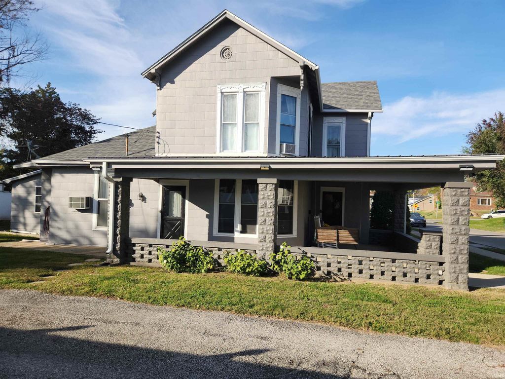 Photo of 207 N Meridian Street, Washington, IN 47501 (MLS # 202543707)