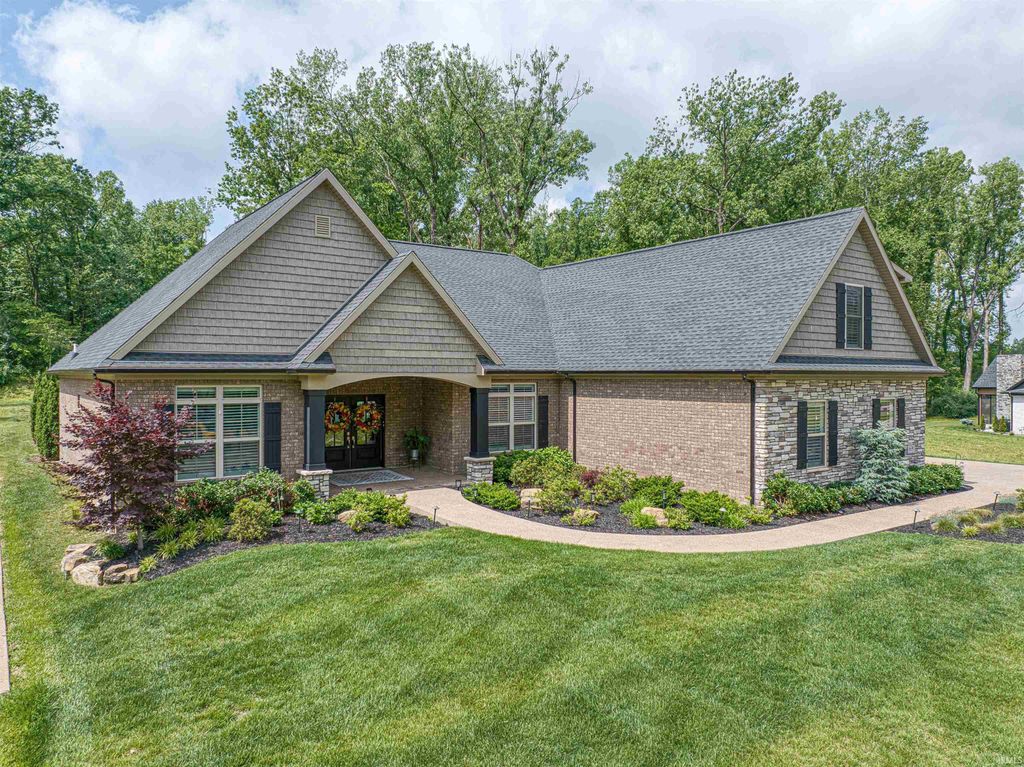 Photo of 1691 Victoria Woods Drive, Victoria Woods, IN 47601 (MLS # 202619205)