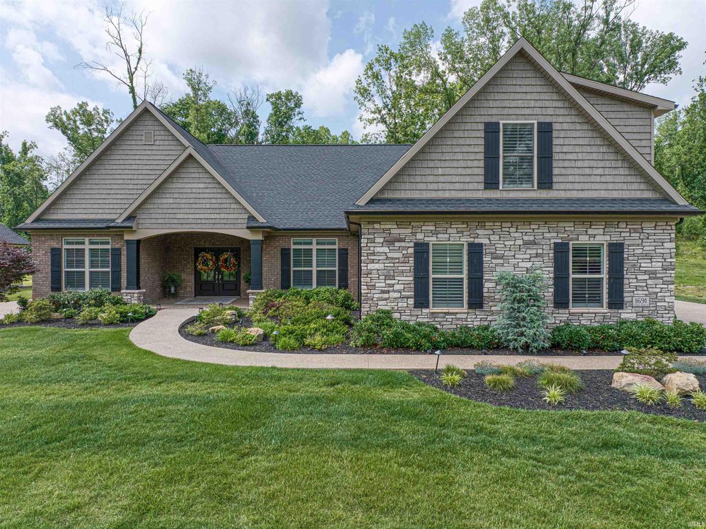Photo of 1691 Victoria Woods Drive, Victoria Woods, IN 47601 (MLS # 202619205)
