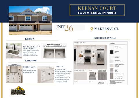 Tiny photo for 938 Keenan Court, South Bend, IN 46615 (MLS # 202635238)