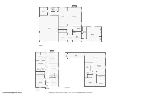Tiny photo for 7627 Adams Road, Lafayette, IN 47905 (MLS # 202610383)