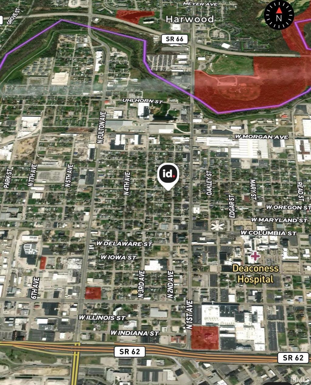 Photo of 1014 N Second Avenue, Evansville, IN 47710 (MLS # 202547653)