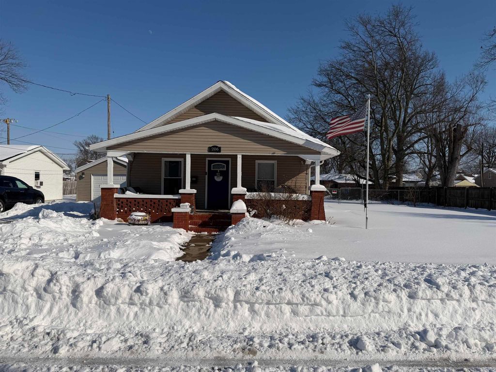 Photo of 206 N Church Street, Fort Branch, IN 47648 (MLS # 202602764)
