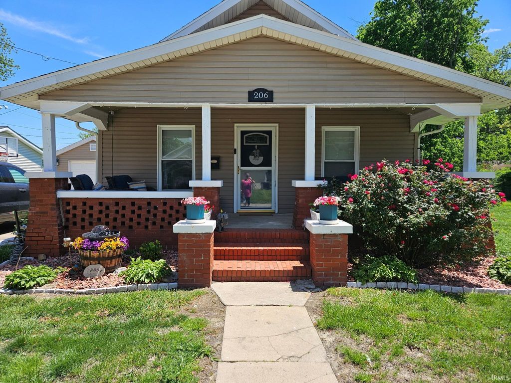 Photo of 206 N Church Street, Fort Branch, IN 47648 (MLS # 202602764)