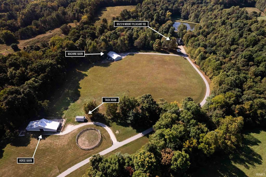 Photo of 9523 N Mt. Pleasant Road, Bloomington, IN 47433 (MLS # 202539573)
