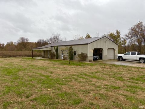 Photo of 4971 W County Road 300 N Road, Petersburg, IN 47567 (MLS # 202545653)